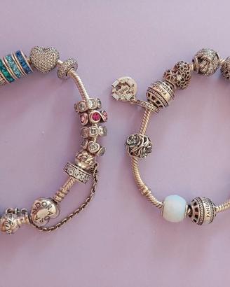Lotto 2 Bracciali Pandora Moments
