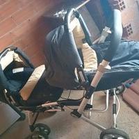 PASSEGGINO  GEMELLARE DOPPIO