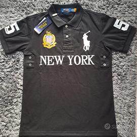 Polo ralph lauren New York nera uomo 