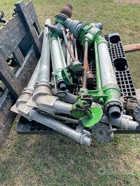 Pompa irrigazione e irrigatori