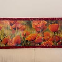 Stampa quadro di tulipani
