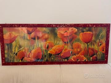 Stampa quadro di tulipani