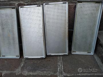 Vassoi - tray - in alluminio per autoclave MELAG