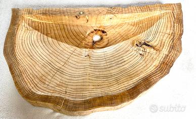 Lavandino in legno di cedro