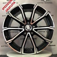 Cerchi in lega Skoda Karoq Kodiaq Octavia Yeti 16