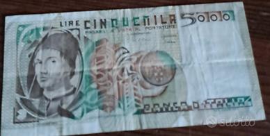 Banconota 5000 Lire Antonello da Messina 1983