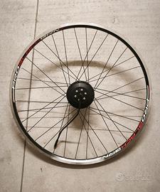Ruota posteriore bicicletta elettrica 