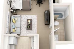 Blevio monolocale con posto auto