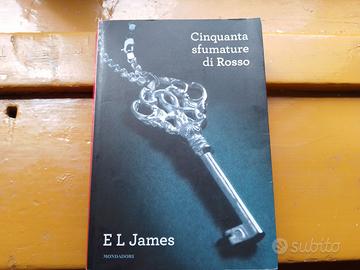 libro bestseller "Cinquanta sfumature di rosso"
