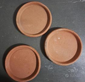 3 Testi in terracotta nuovi