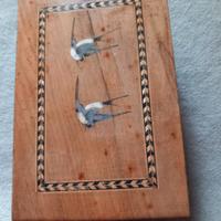 Scatoletta legno portagioie