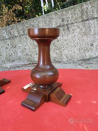 piedistalli in legno massello anni 60