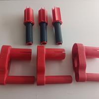 3 Kit manopole per impugnatura film estensibile