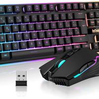 Kit Tastiera Mouse RedThunder K10 Wireless LED