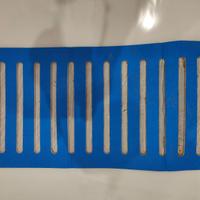 tappeto bagno azzurro 71,5x38 cm usato