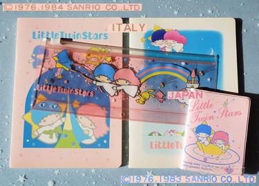 🌟 Cartoleria VINTAGE 1983 SANRIO Little Tw Stars