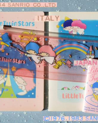🌟 Cartoleria VINTAGE 1983 SANRIO Little Tw Stars