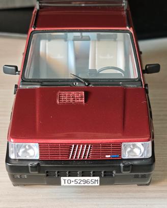laudoracing panda sisley 4x4 1:18 amaranto