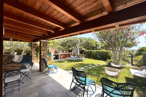 Villetta capo schiera ristrutturata con giardino