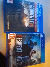 resident evil 7 e resident evil 2 ps4