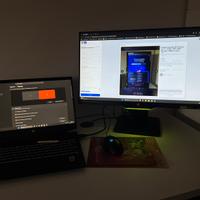 Laptop Hp pavilon 16 gaming + Monitor 144hz G-sync