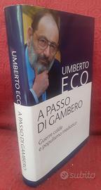 Libro Umberto Eco A passo di Gambero