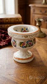 Coppa Decorativa Porcellana Vintage SF Anni '80