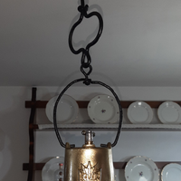 Lampada ad acetilene, carburo, da miniera