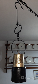 Lampada ad acetilene, carburo, da miniera