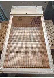 Terrario per tartarughe di terra 100x60x21h