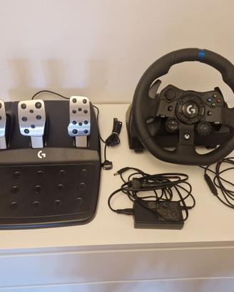 Volante e pedali Logitech G923 Xbox/PC