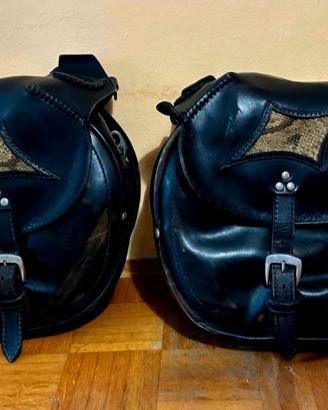 Borse in pelle per moto