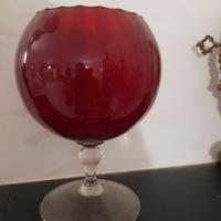 clessidra e boccia rossa portacaramelle