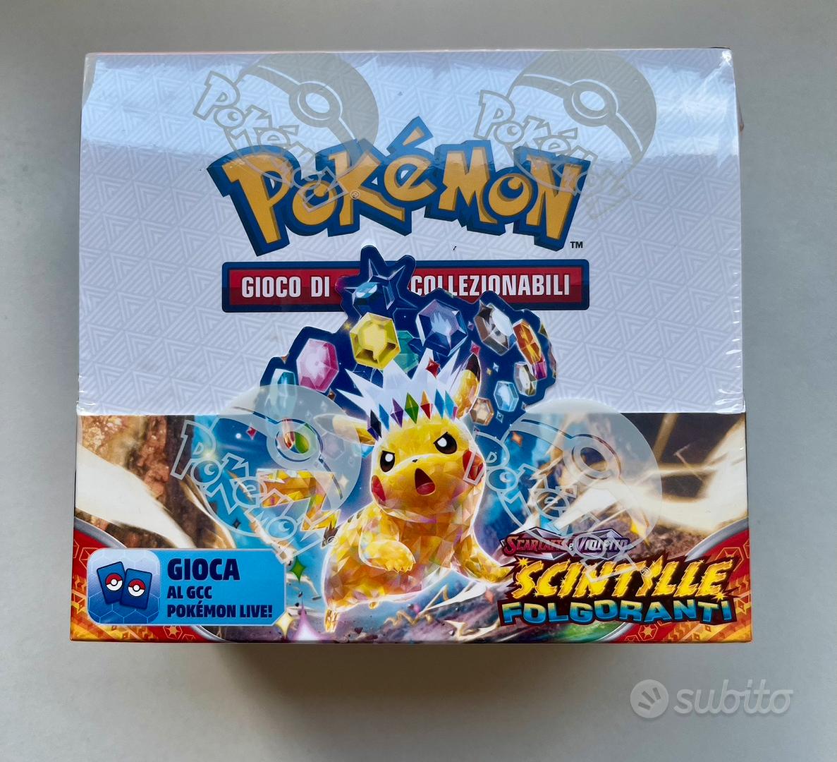 scintille folgoranti booster box Case Pokémon Scintille Folgoranti - 6 Box main image 0