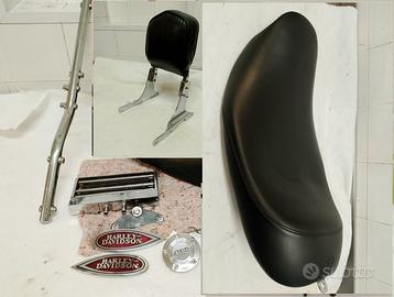 sella touring sissy bar radiatore fregi Harley
