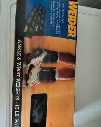 Pesi da caviglia Weider 10 Lb Pair