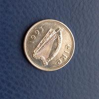 Moneta 10 pence Sterlina Irlanda 1993 SPL