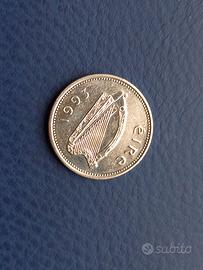 Moneta 10 pence Sterlina Irlanda 1993 SPL