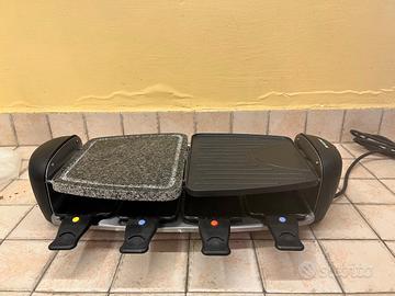 Raclette Grill SilverCrest con Pietra Ollare 