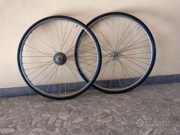 Coppia ruote 28 Campagnolo