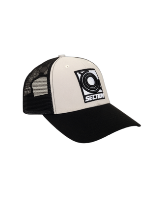 Cappellino Trucker Nero Light Grey - City Owner