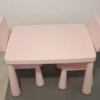 Tavolino + due sedie