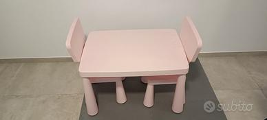 Tavolino + due sedie