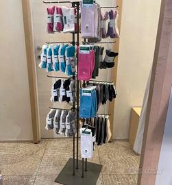 ESPOSITORE MULTIFUNZIONE E STAND IN FERRO BATTUTO