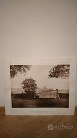 STAMPA F.LLI ALINARI ROMA PANORAMA DA VILLA DORIA