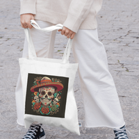 Shopping con stampa calavera