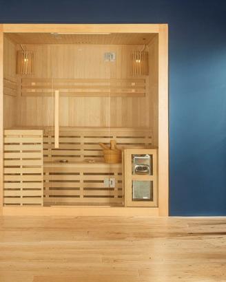Sauna FINLANDESE 4/5 Persone NUOVA – 180x160x200 c