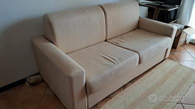 divano letto interamente sfoderabile