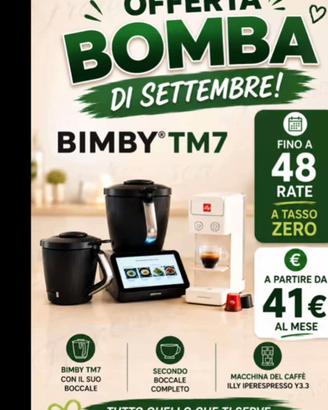 bimby tm7 nuovo 