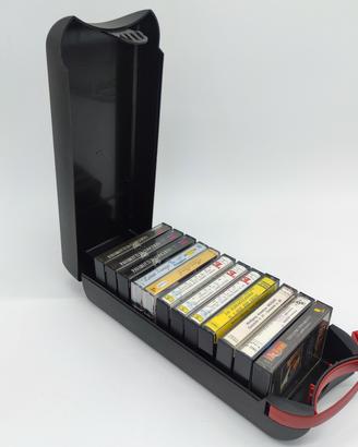 Lotto 12 Musicassette Classica Pavarotti + Box